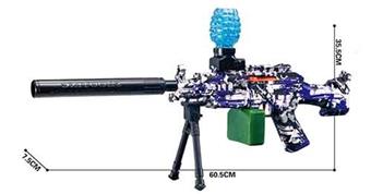 M249 Handheld Automatic Electric Graffiti Water Bullet Gun   ITEM NO.： W066405