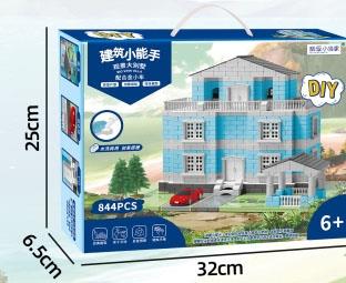 DIY Architecture Expert View Villa (Standard Edition) Paper Floor   ITEM NO.： W061961