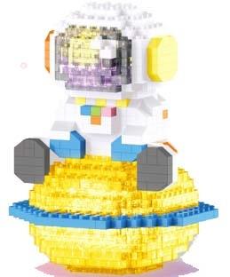 Light Planet Astronaut Building Blocks (433PCS)   ITEM NO.： W045937