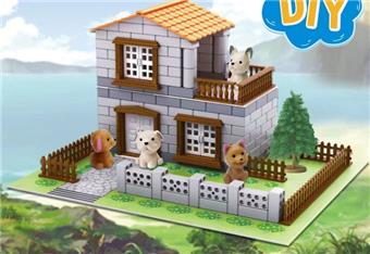 DIY construction expert (small box (high-end version) paper base plate   ITEM NO.： W062014