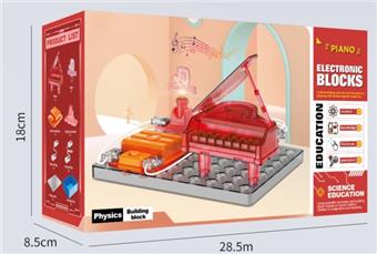 Playing piano, circuit, building blocks, toys   ITEM NO.： W062083