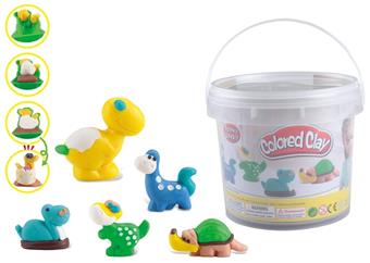 Dinosaur with 24 color mud   ITEM NO.： W053338