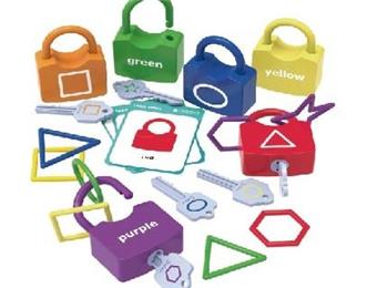 Shape pairing learning lock   ITEM NO.： W043499
