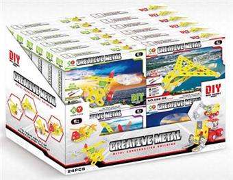 46pcs metal assembled toys   ITEM NO.： W042462