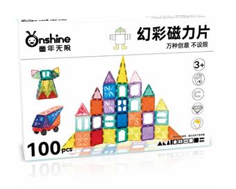 100pcs Colorful Diamond Magnetic Plates   ITEM NO.： W043418