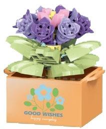 Frost Flower 95PCS Low Price Impulse Edition - Micro Particle Building Blocks   ITEM NO.： W044667