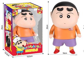 Small eyed Crayon Shin chan Orange piggy bank+Little White piggy bank   ITEM NO.： W051193