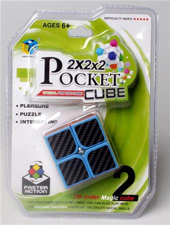 (GCC) Second order solid color carbon fiber cube (new structure)   ITEM NO.： W042754