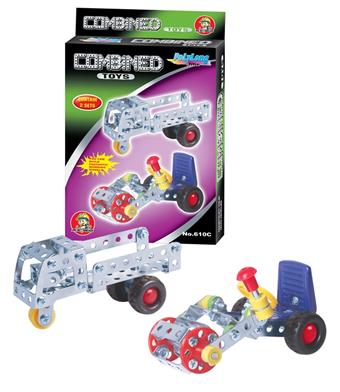 Metal assembled toys   ITEM NO.： W042341