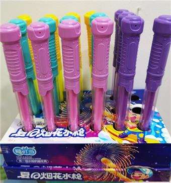 Fireworks water gun, 18pcs/box   ITEM NO.： W067566