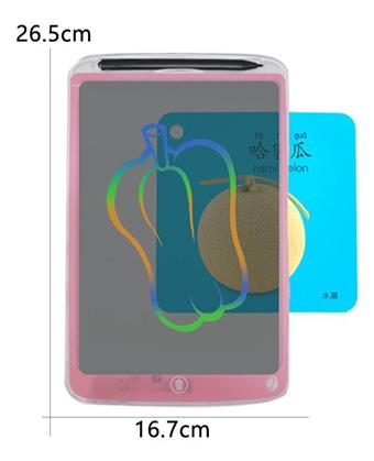 10.5-inch transparent copying LCD electronic writing board, drawing board, graffiti drawing board, handwriting board (CR2025 power pack * 1), monochrome clear installation   ITEM NO.： W056450