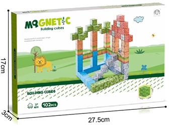 Forest Theme 2CM Magnetic Block 102P   ITEM NO.： W046775