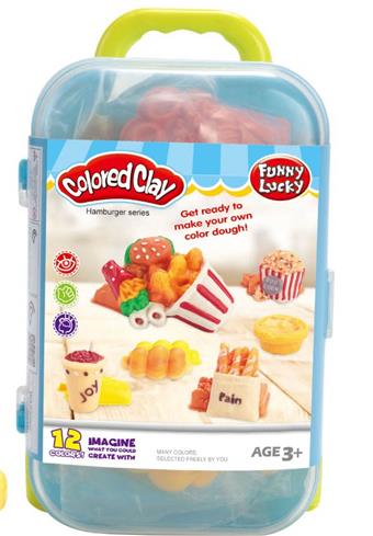 Burger Popcorn Series Clay   ITEM NO.： W053134