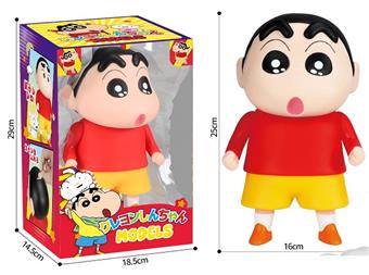 Big eyed Crayon Shin chan Classic Red piggy bank+Little White piggy bank   ITEM NO.： W051204