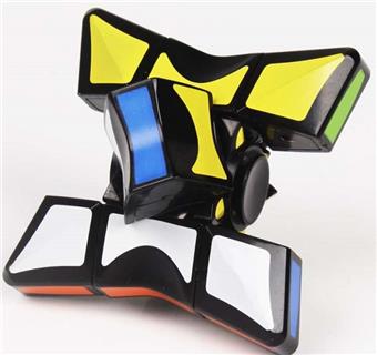 First order Fingertip Magic Cube Fingertip Gyro Finger Magic Cube Puzzle Stress Reduction   ITEM NO.： W042775