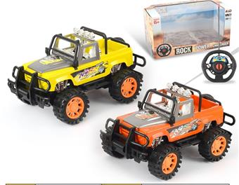 2-way remote control Land Rover open top off-road racing car   ITEM NO.： W060506
