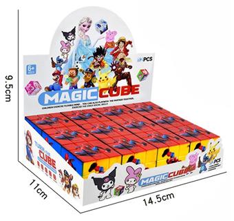 3.5CM Spider Man Cube (UV Printed)   ITEM NO.： W042691