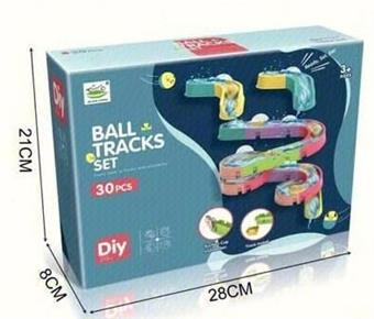 (GCC) DIY bathroom ball track building block track   ITEM NO.： W046496