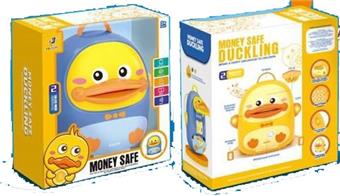 Little cute duck backpack, piggy bank, lighting, music   ITEM NO.： W051076