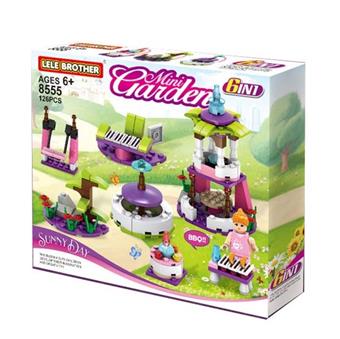 Mini Garden Six in One 126PCS   ITEM NO.： W045241