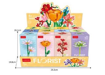 8856 Flower Branch Series 1 (Set of 12)   ITEM NO.： W045136