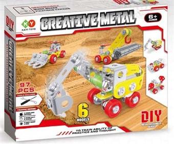 97pcs metal assembled toys   ITEM NO.： W042421