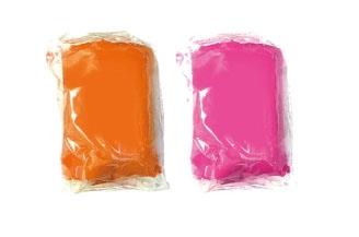 112g bagged colored mud -2 colors   ITEM NO.： W053098