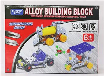 169pcs metal assembled toys   ITEM NO.： W042480