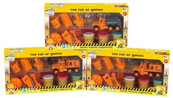 Engineering vehicle colored clay   ITEM NO.： W053567