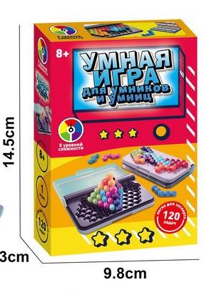 IQ Smart Battle Puzzle Desktop Game (Russian)/Single/Single Color   ITEM NO.： W061212