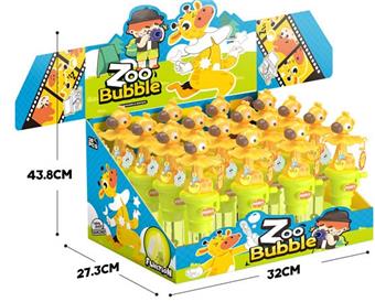 Giraffe Rotating Bubble Stick, 12pcs/box   ITEM NO.： W055758