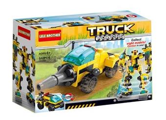 Engineering Series - Storm Drilling Truck 51pcs   ITEM NO.： W046160