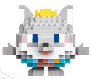 Wolf Boy 206PCS Low Price Impulse Edition - Micro Particle Building Blocks   ITEM NO.： W044830