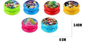 Mario UV pattern ABS light yo yo   ITEM NO.： W047537