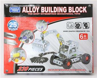 239pcs metal assembled toys   ITEM NO.： W042452