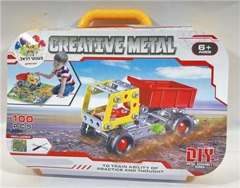 100pcs metal assembled toys   ITEM NO.： W042402