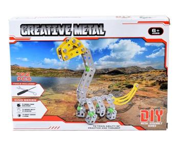 120pcs metal assembled toys   ITEM NO.： W042455