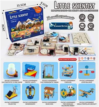 10 sets of physics experiments for grades 3-4   ITEM NO.： W061950