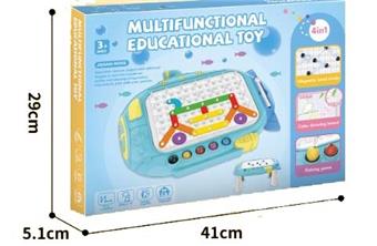 Puzzle multifunctional magnetic pen 3D drawing board (submarine version)   ITEM NO.： W061228
