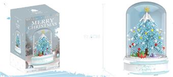 276PCS Transparent Blue Christmas Tree (low-priced impulse version)   ITEM NO.： W045218