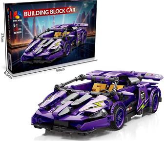 AB Original Package DIY Puzzle Assembly Building Blocks Particle New Technology Power Truck (570pcs)   ITEM NO.： W046321