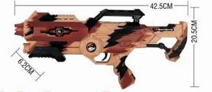 Camouflage Manual Water Bullet Soft Bullet Dual purpose Gun/Desert Color Monochrome   ITEM NO.： W064536