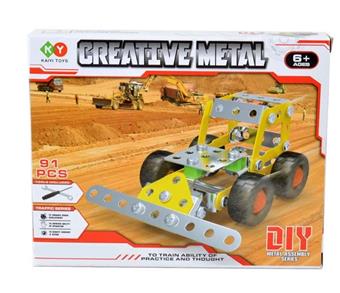 Metal assembled toys   ITEM NO.： W042474