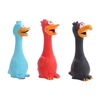Pet toy latex duck   ITEM NO.： W062544