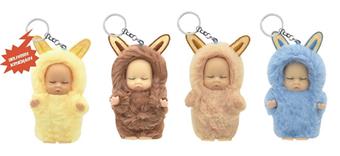 Keychain Doll Toys (24 pieces/display box)   ITEM NO.： W048989