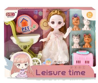 Puzzle Princess Girl Children's Clothing Designer Handmade Toy Creativity DIY Handicraft   ITEM NO.： W043290