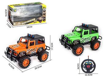 1: 14 Two way remote control Land Rover full canopy transfer printing racing car   ITEM NO.： W060539