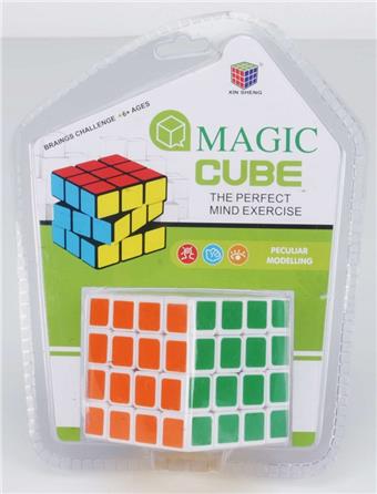 Fourth-order white background heat transfer puzzle cube puzzle puzzle puzzle puzzle puzzle puzzle puzzle toy finger game for stress relief and release   ITEM NO.： W042870