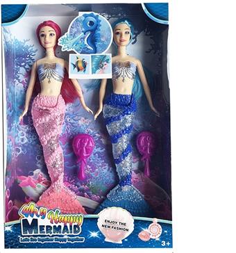 Disney 14 inch physical mermaid with lighting and music theme   ITEM NO.： W055492
