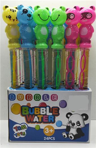 Cartoon Animal Bubble Water (24 pieces)   ITEM NO.： W043038
